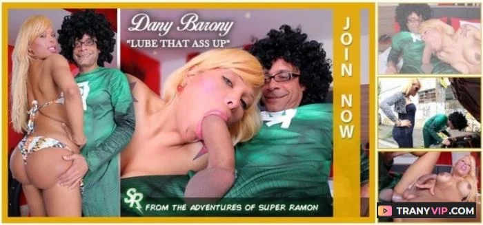 Trans500 Dany Barony - Lube that Ass Up [HD 720p] Dany Barony