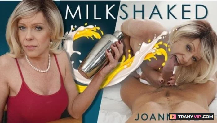 Joanna Jet Milkshaked - VR Bareback Anal Ride - Trans Porn Video on TranyVIP