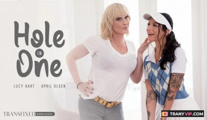 April Olsen and Lucy Hart - Transfixed Shemale Hardcore download on TranyVIP
