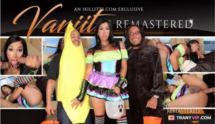 Vaniity Remastered - Trans500 Threesome Anal Blowjob - related trans video on TranyVIP