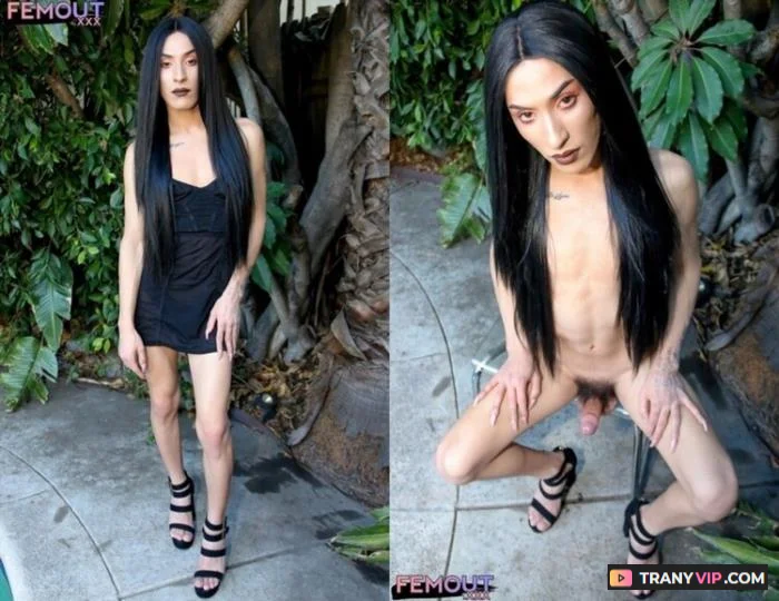 Hermiah - Meet Pretty Hermiah Solo Shemale from Femout - Trans Porn Video on TranyVIP