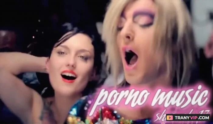 FAR L'AMORE - Trans PMV Compilation Anal Cumshot - Trans Porn Video on TranyVIP