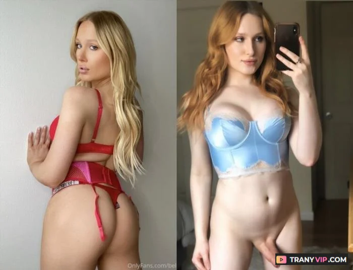 Bella Horn - Shemale Bareback Solo Blowjob Compilation download on TranyVIP