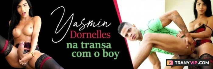 Yasmim Dornelles - Brazilian Shemale Bathtub Anal - Trans Porn Video on TranyVIP