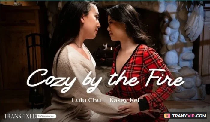 Lulu Chu and Kasey Kei - Transfixed Shemale Lesbian Warmth - Trans Porn Video on TranyVIP