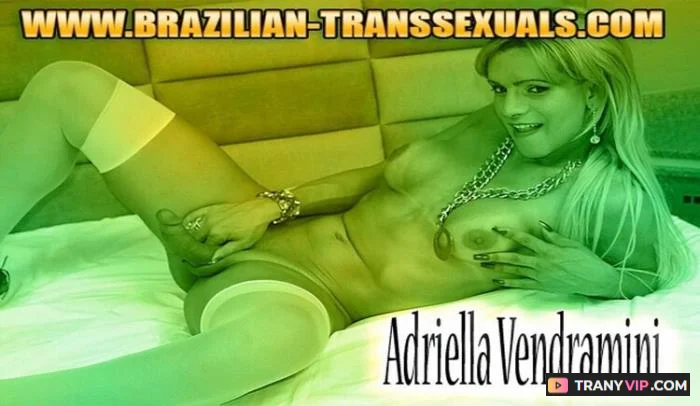 Adrielly Vendraminy Cums Hard - Brazilian Solo Masturbation - Trans Porn Video on TranyVIP