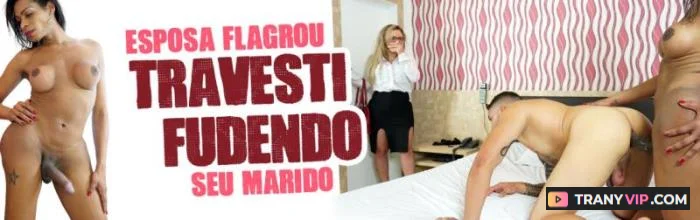 Lia Dotada Fucks Husband While Wife Watches - Brazilian - related trans video on TranyVIP