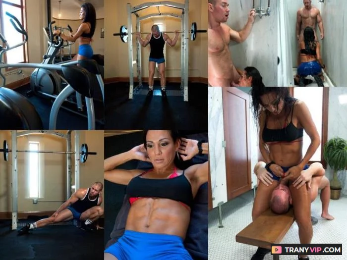 Jaquelin Braxton Dominates Beau Warner in TS Hardcore - popular trans video on TranyVIP