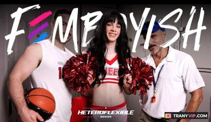 Curious Coach Texas Twink Manuel Skye Marcus McNeil Femboy Threesome - popular trans video on TranyVIP