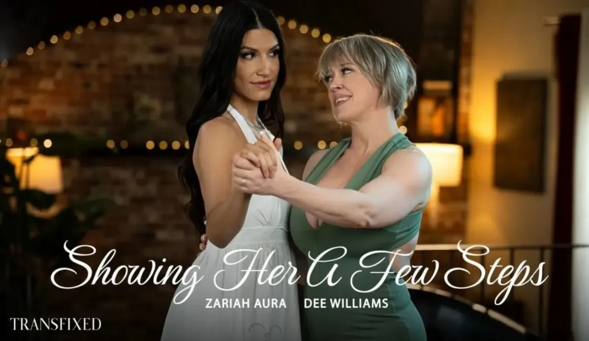 Zariah Aura & Dee Williams Give In After A Slow Dance - Trans Porn Video on TranyVIP