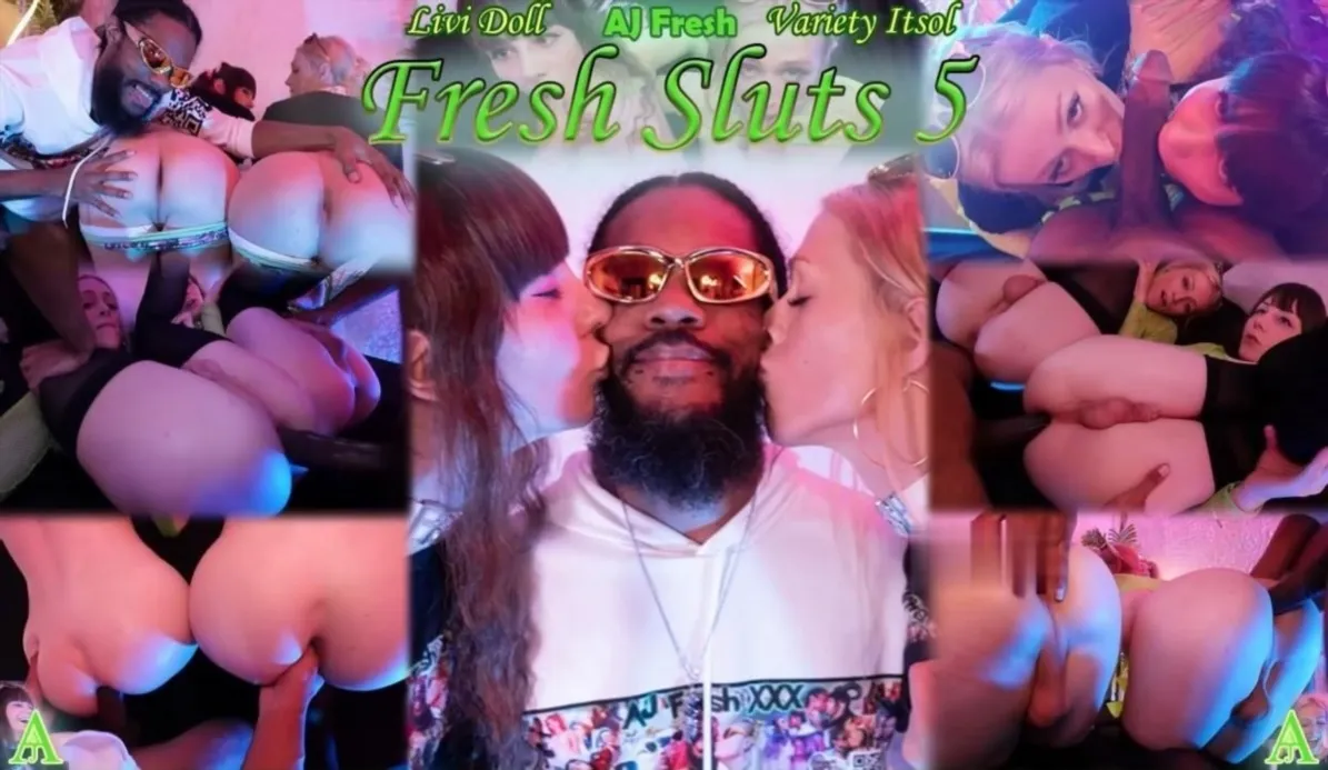Sluts 5: Livi Doll, Variety Itsol & AJ Fresh Threesome - popular trans video on TranyVIP